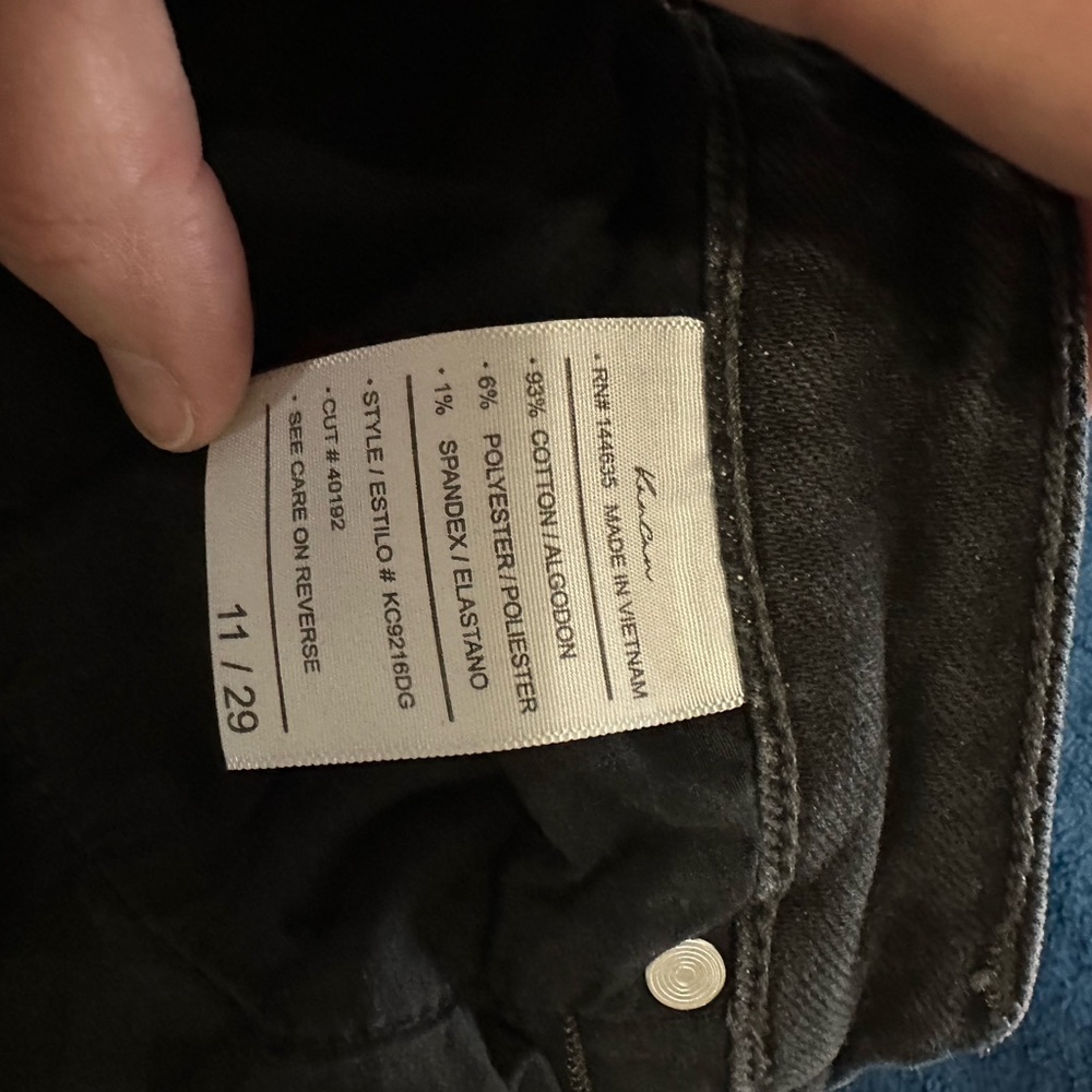 Black Denim Jeans